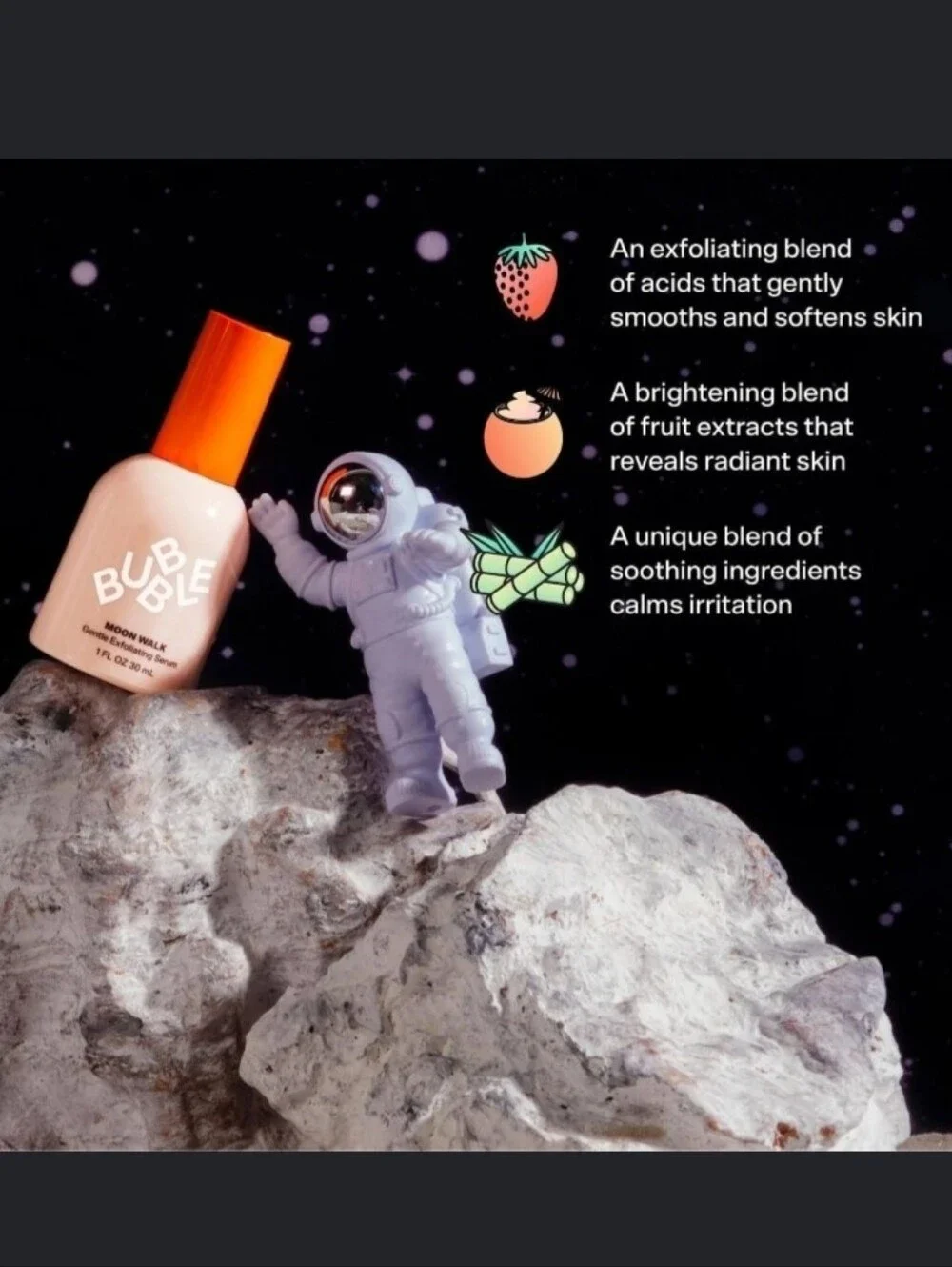 Bubble Moon Walk Gentle Exfoliating Serum